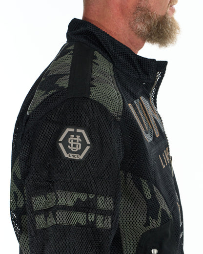 Pánská bunda MOTORCYCLE (WITH PRINT) BLACK