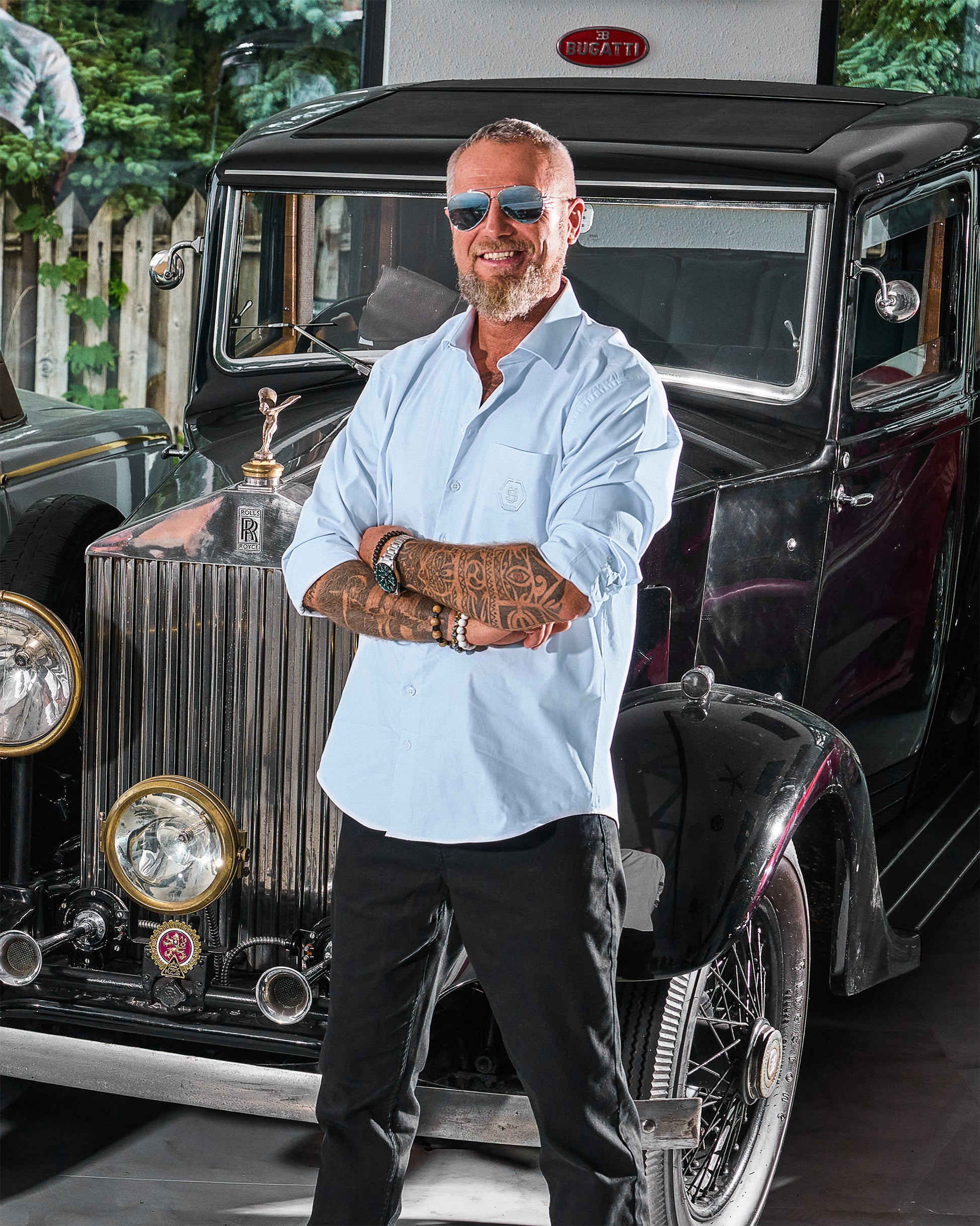 Pánská košile MONROE II BLUE