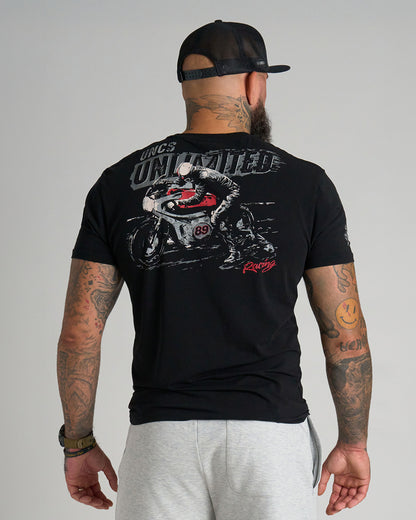 Pánské triko RACING BLACK