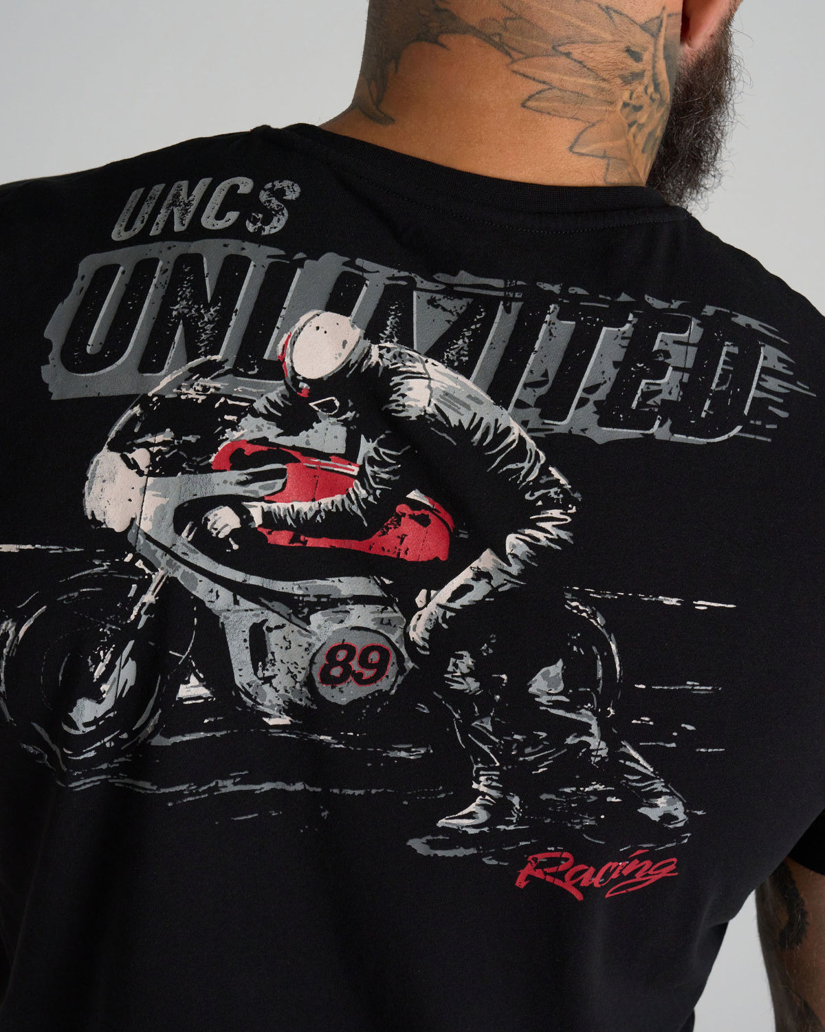Pánské triko RACING BLACK