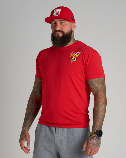 Pánské triko RACING RED