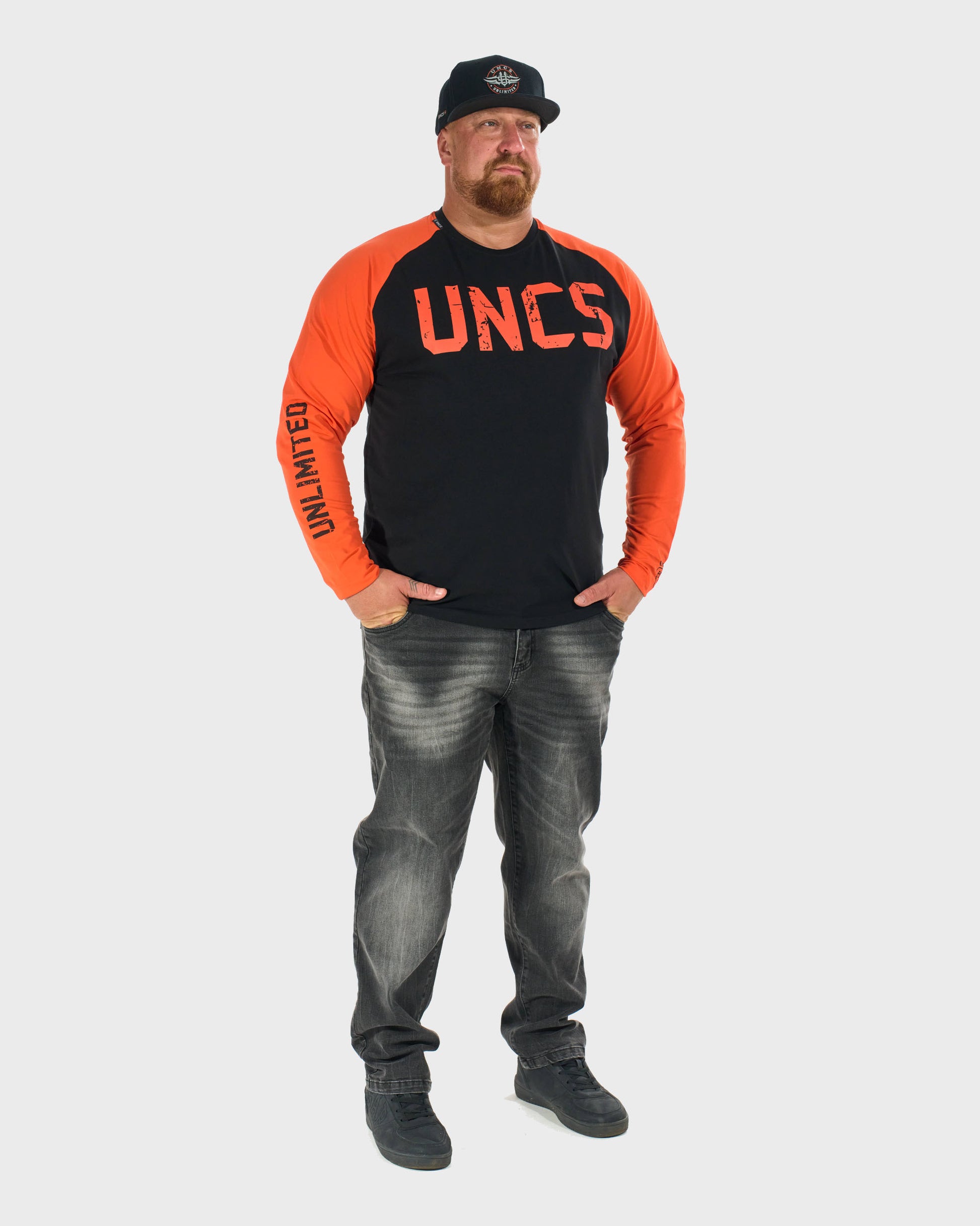 Pánské triko UNLIMITED II LS BLACK