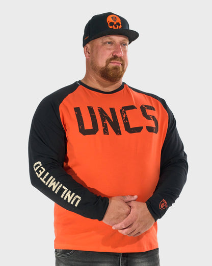 Pánské triko UNLIMITED II LS ORANGE