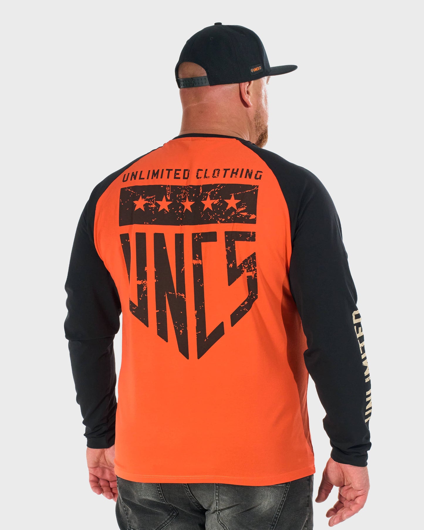 Pánské triko UNLIMITED II LS ORANGE