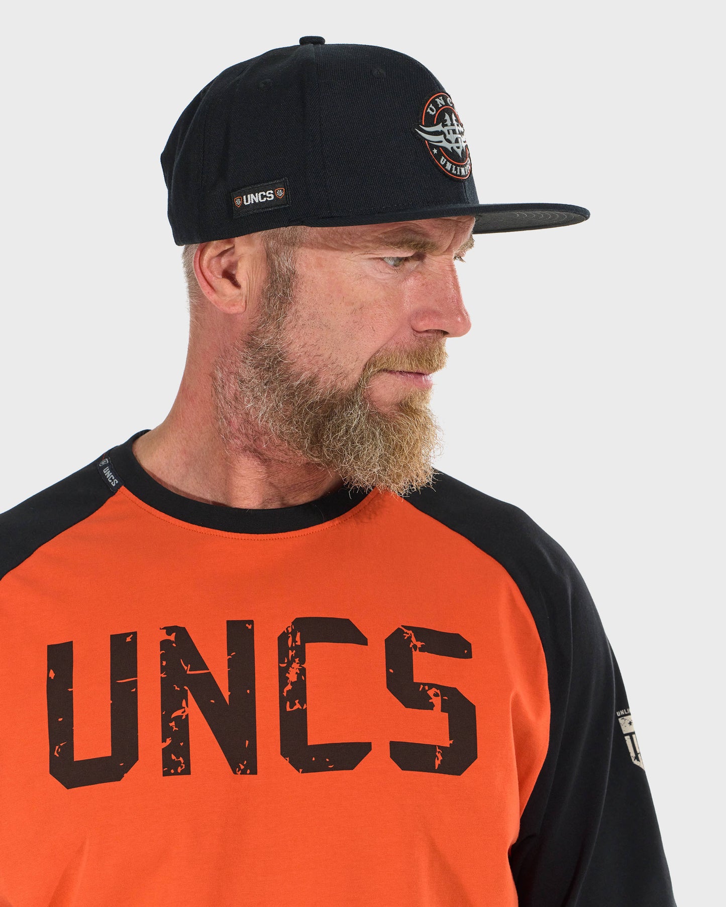 Pánské triko UNLIMITED II LS ORANGE