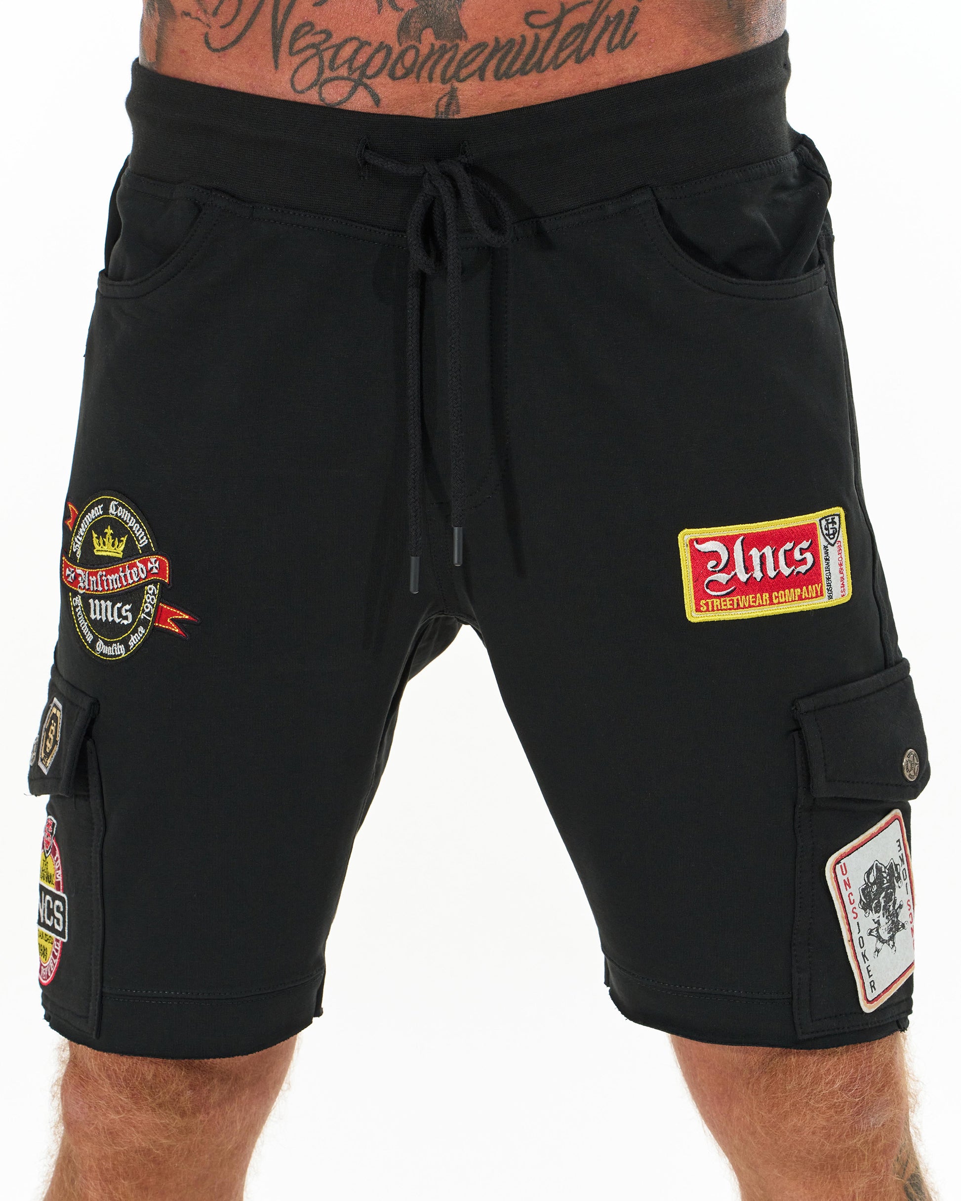 Pánské šortky UNLIMITED II BLACK