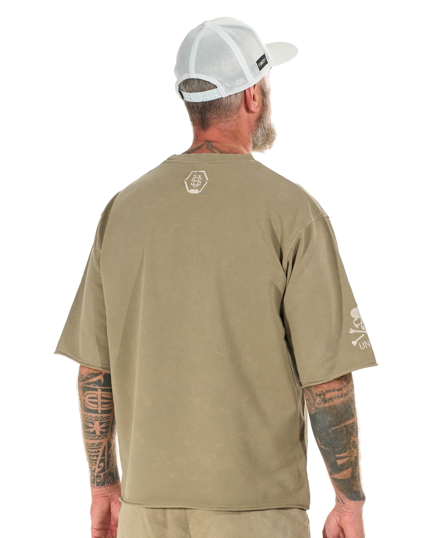 Pánské triko RALPH (OVERSIZE) BEIGE