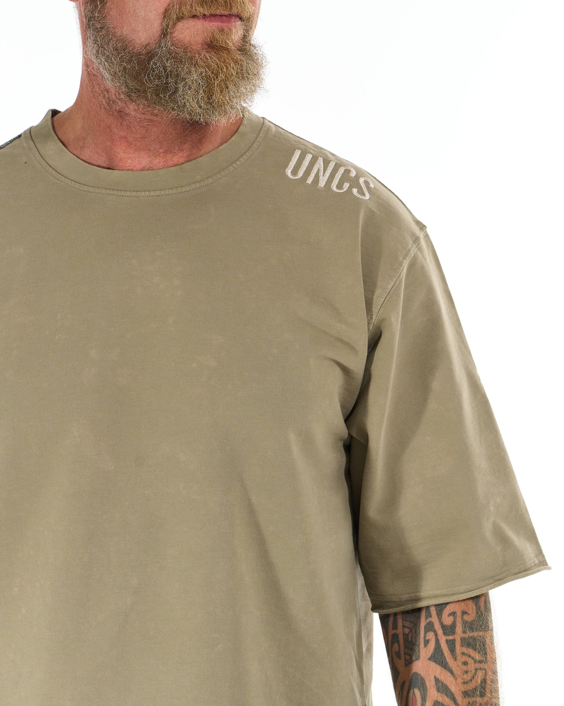 Pánské triko RALPH (OVERSIZE) BEIGE