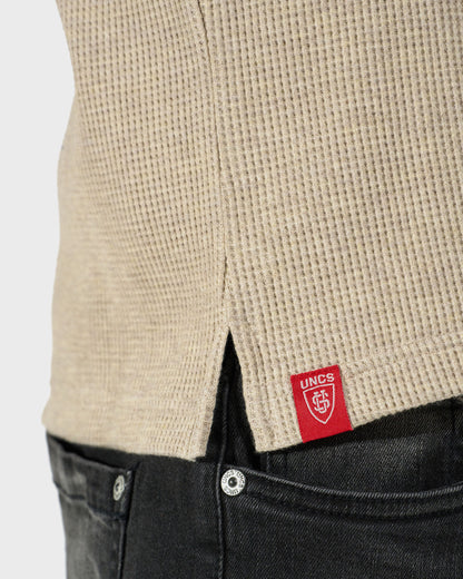 Pánské triko MARLOW IV LS BEIGE