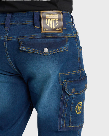 Pánské kalhoty SCOTT II DARK BLUE