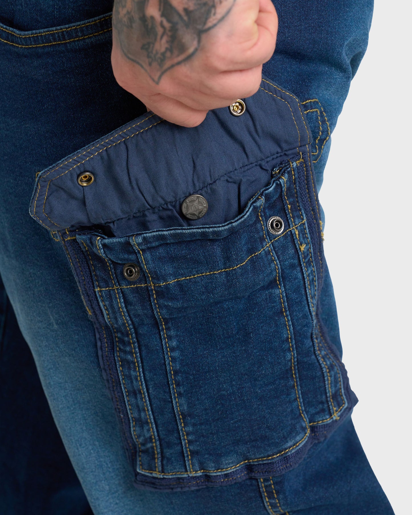 Pánské kalhoty SCOTT II DARK BLUE