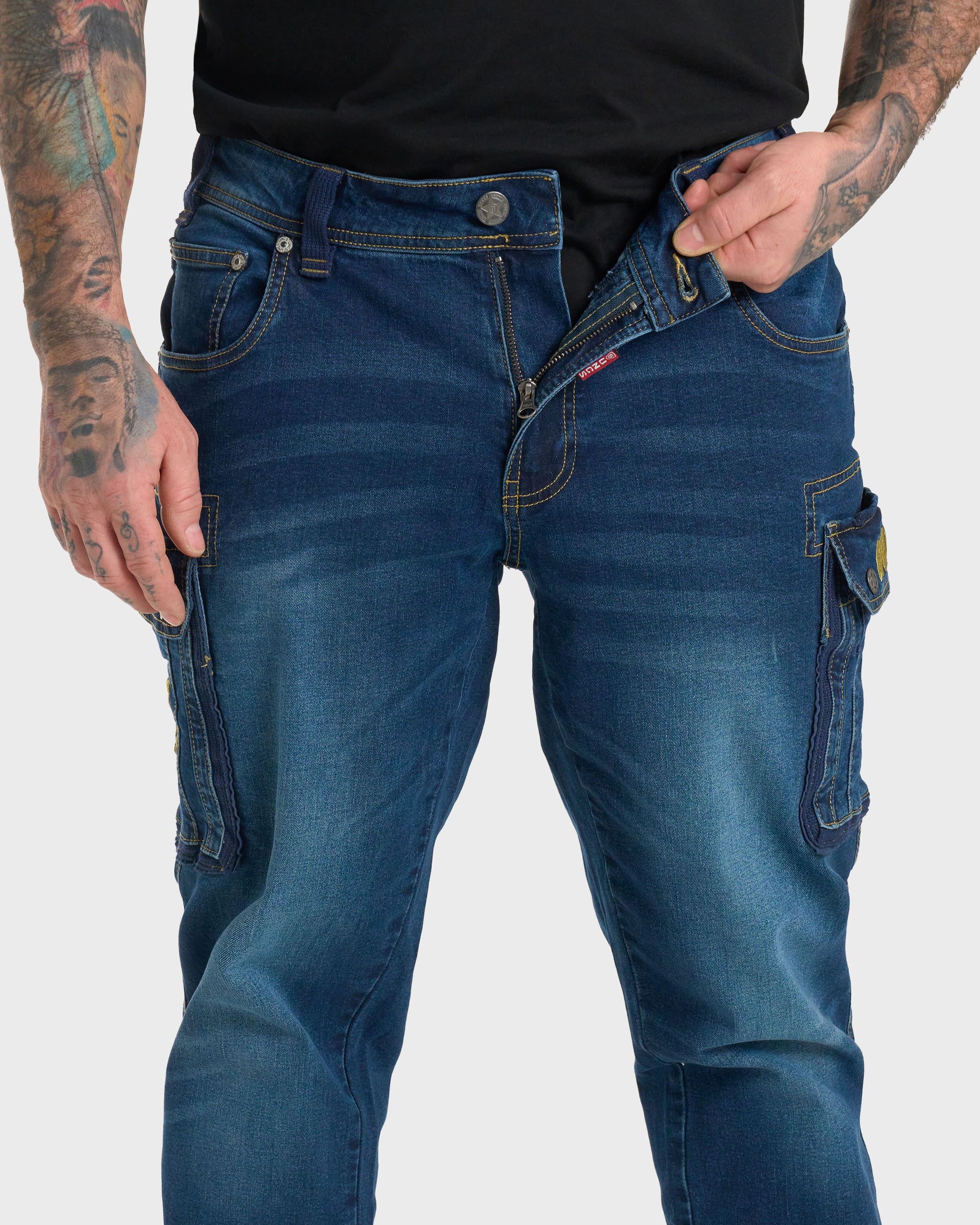 Pánské kalhoty SCOTT II DARK BLUE