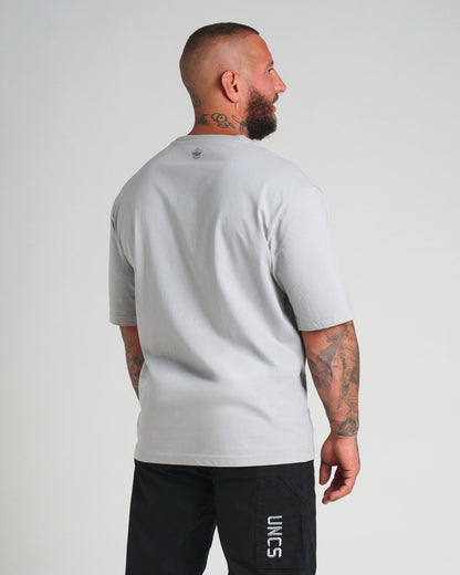 Pánské triko BASIC MID HEAVY GREY