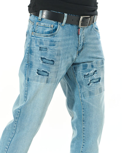 Pánské jeans HARDY II LIGHT BLUE