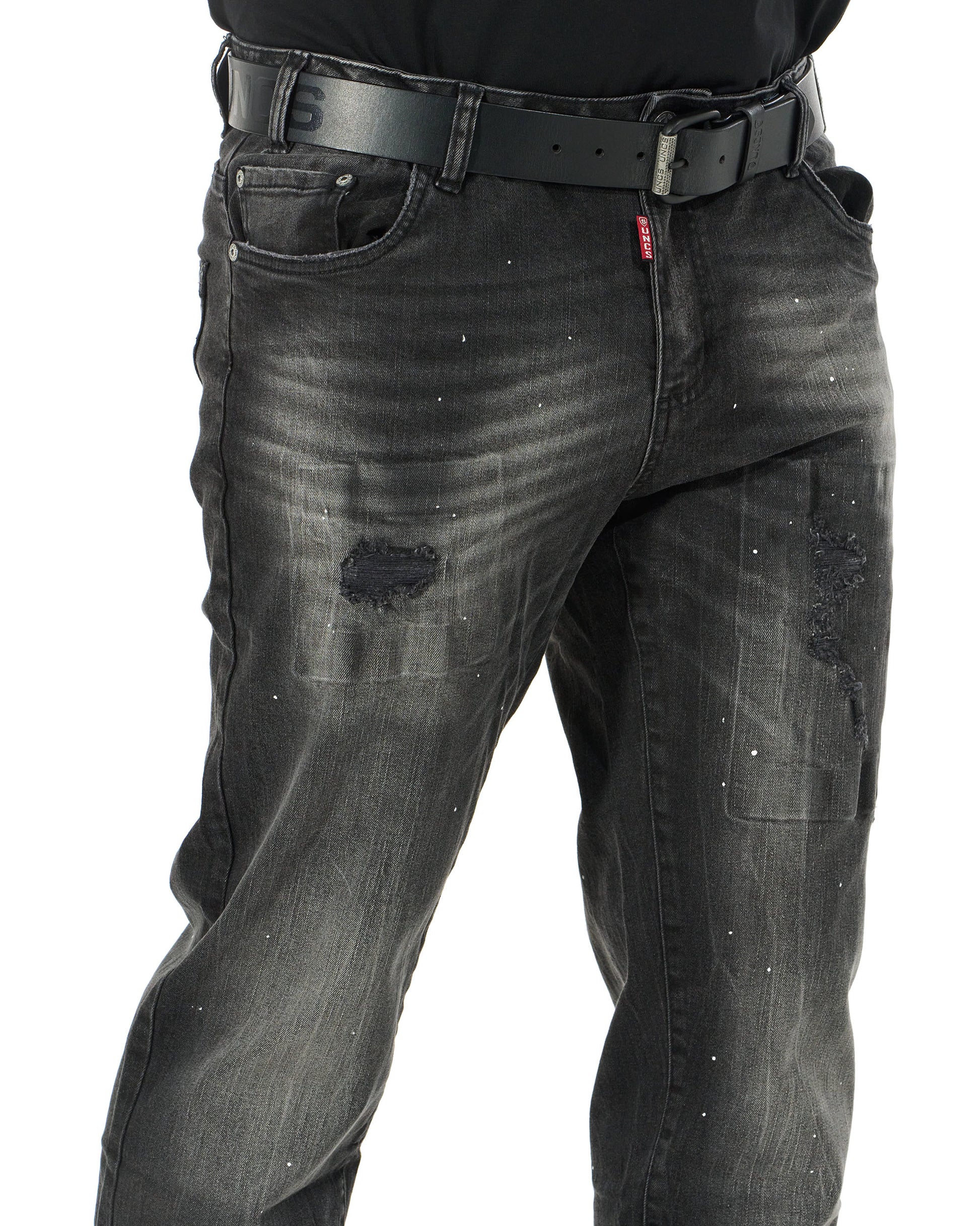 Pánské jeans GRANT II BLACK