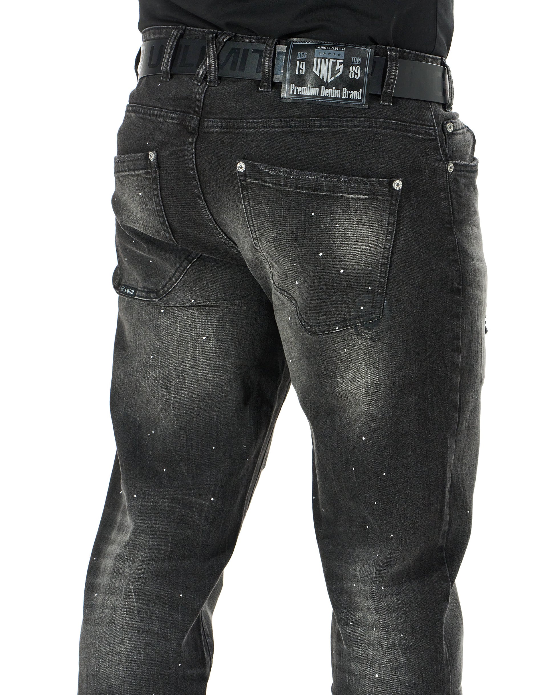 Pánské jeans GRANT II BLACK