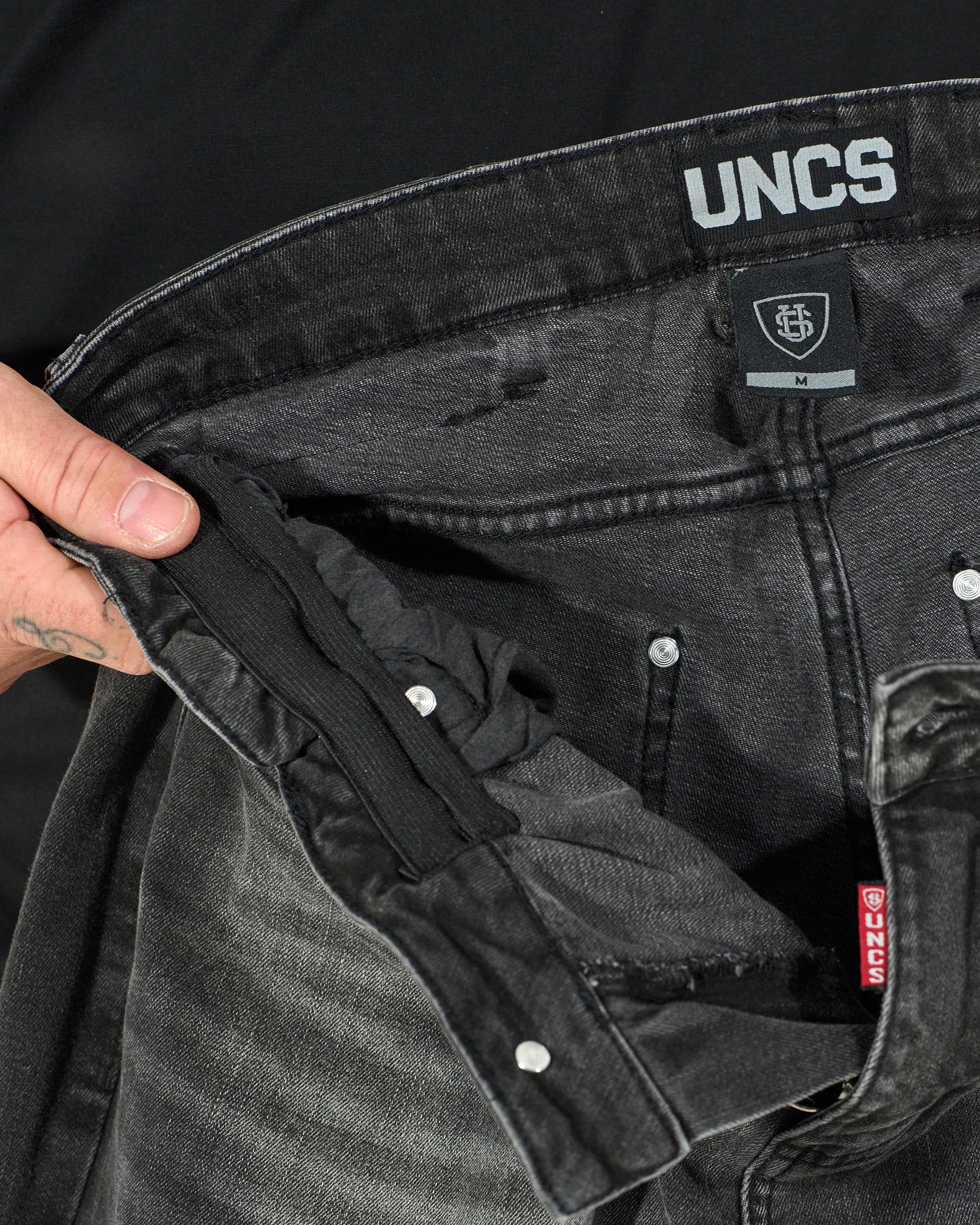 Pánské jeans GRANT BLACK