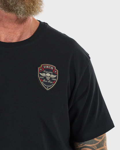 Pánské triko BAD BOYS BLACK/RED