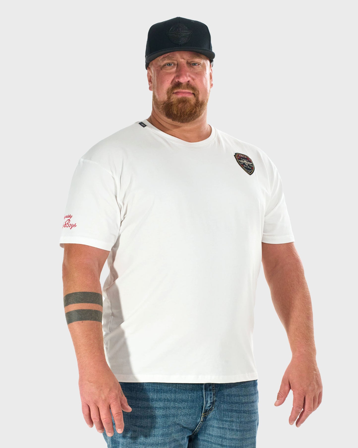 Pánské triko BAD BOYS WHITE