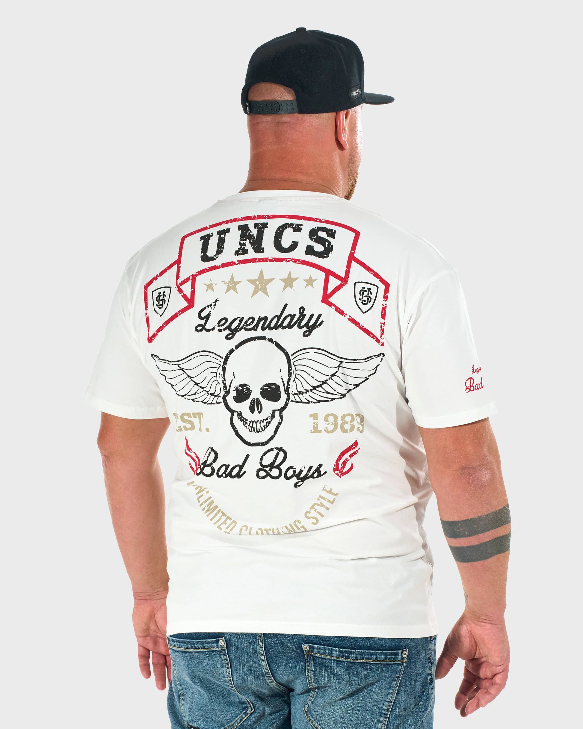 Pánské triko BAD BOYS WHITE