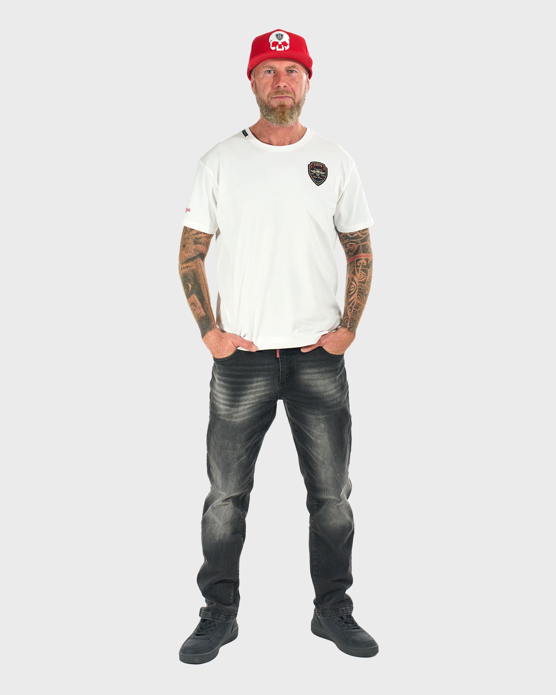 Pánské triko BAD BOYS WHITE