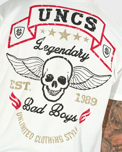 Pánské triko BAD BOYS WHITE