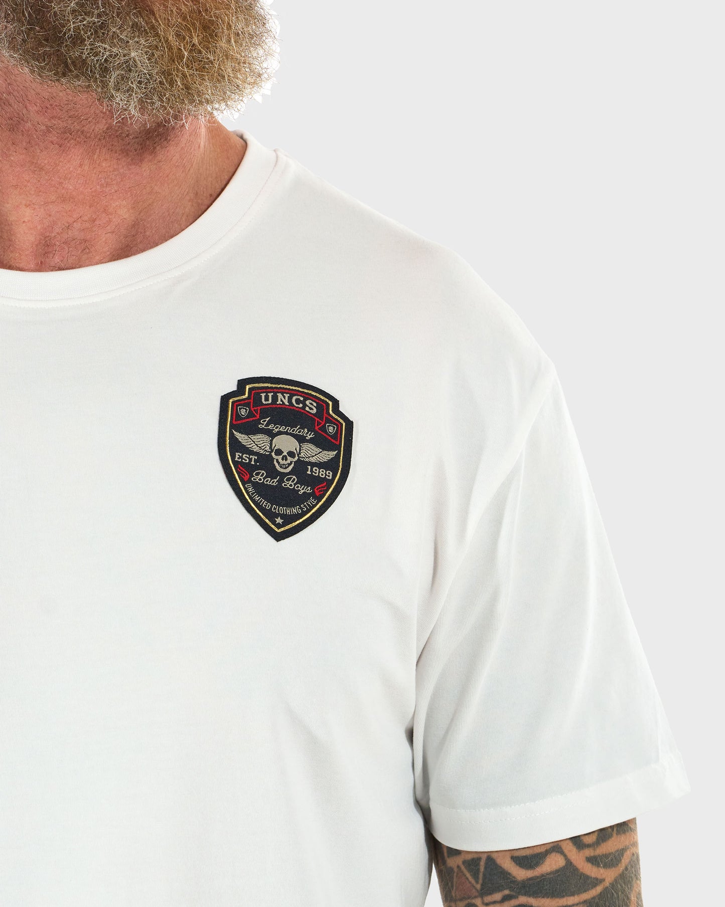 Pánské triko BAD BOYS WHITE