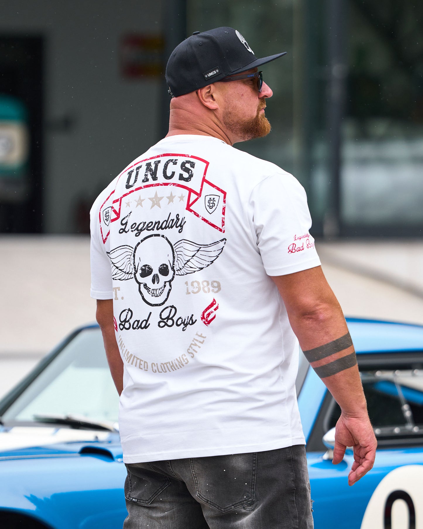 Pánské triko BAD BOYS WHITE