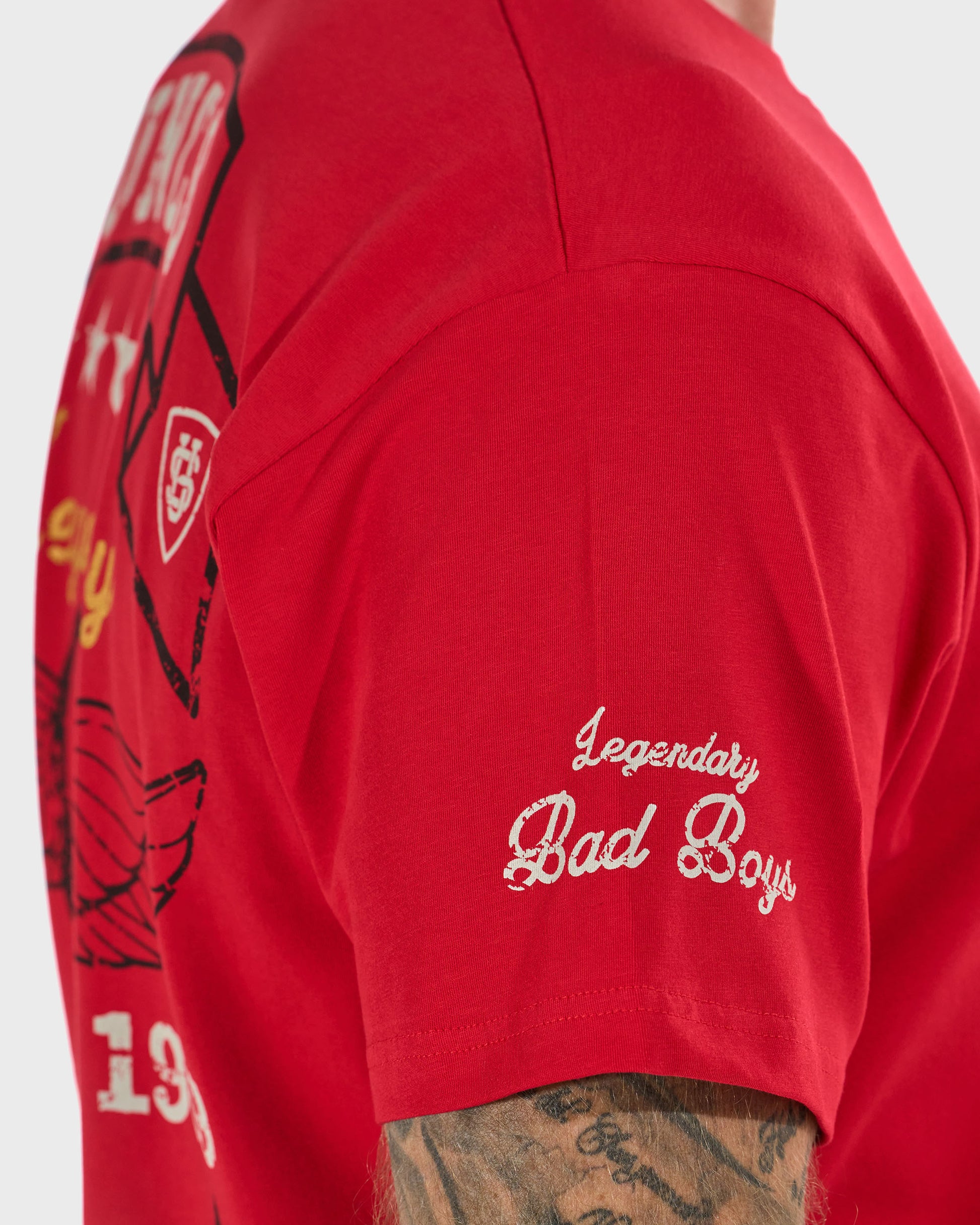 Pánské triko BAD BOYS RED