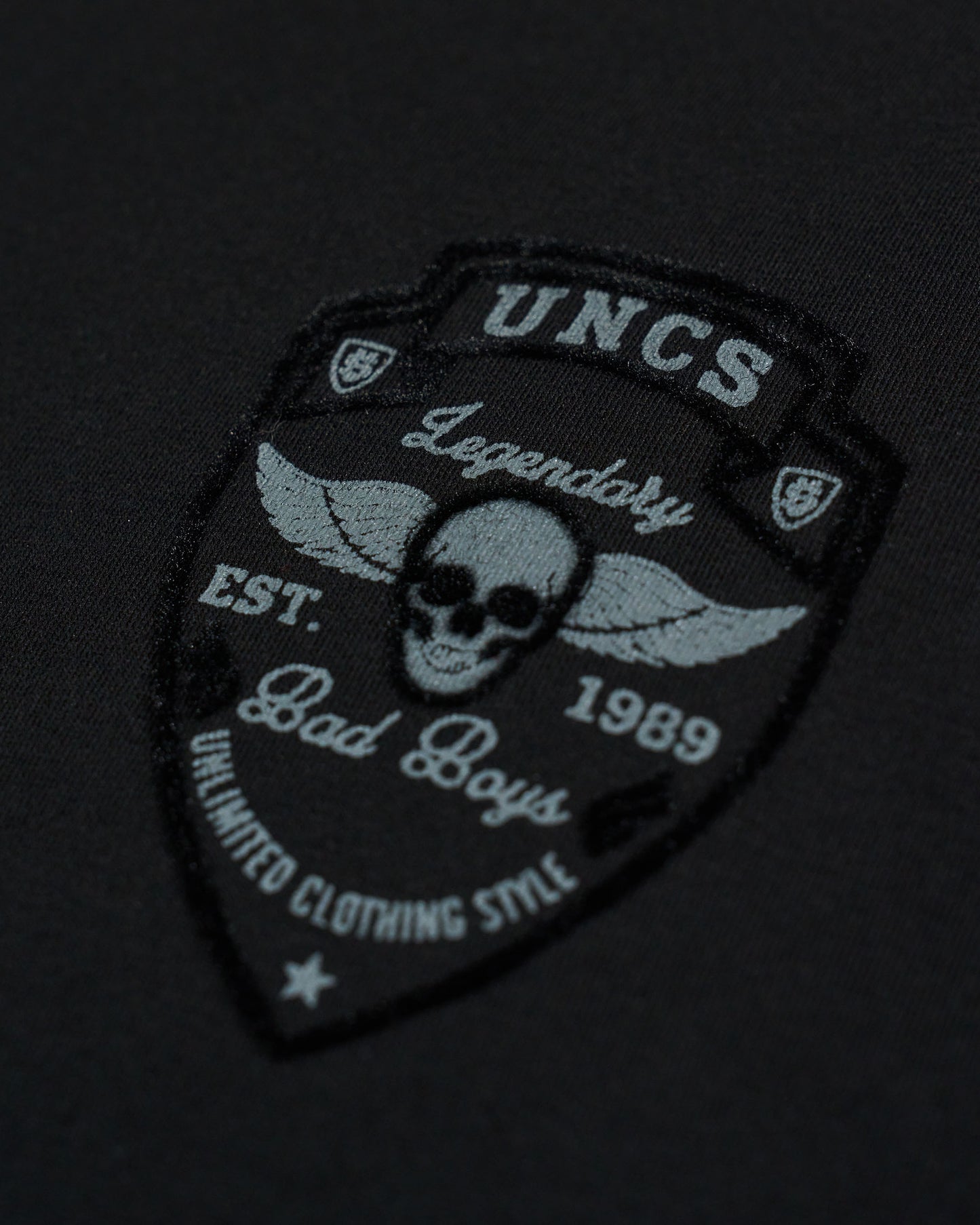 Pánské triko BAD BOYS BLACK/GREY