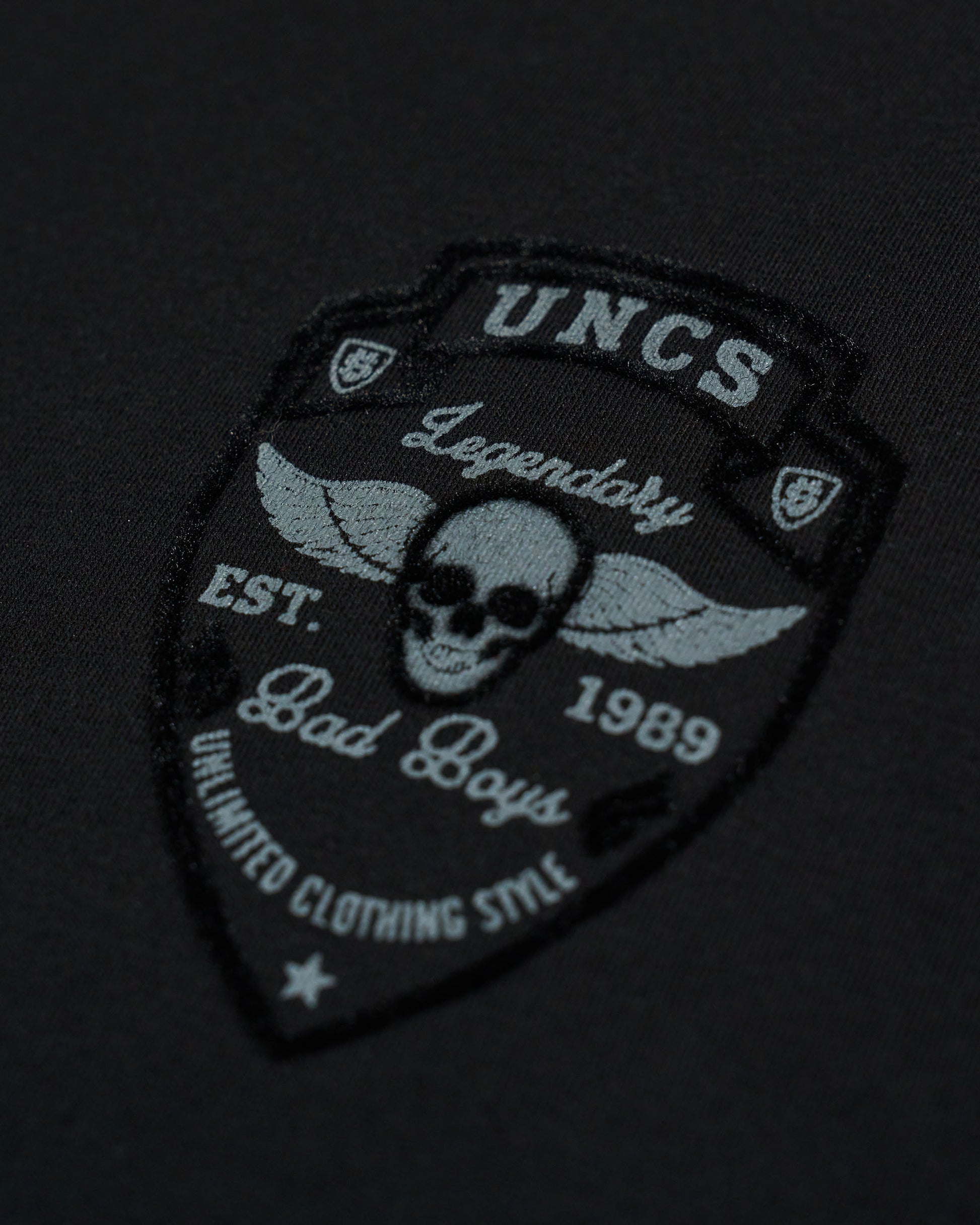 Pánské triko BAD BOYS BLACK/GREY