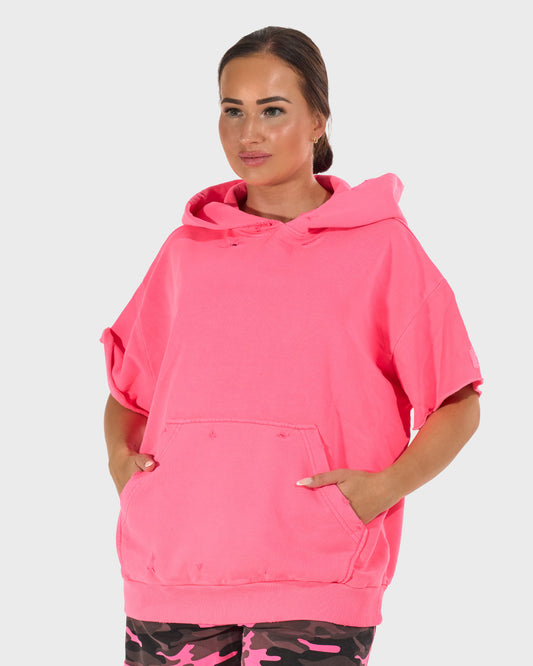 Dámská mikina BEATRICE (OVERSIZE) PINK