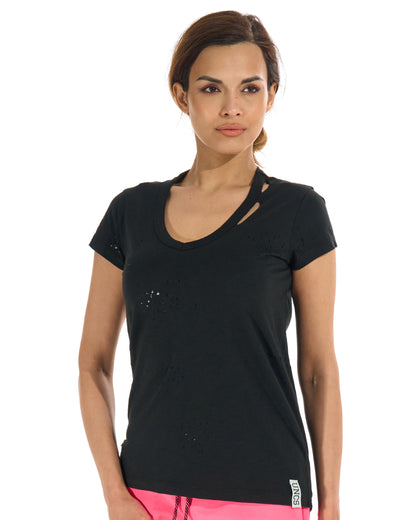 Dámské triko REBEL V BLACK