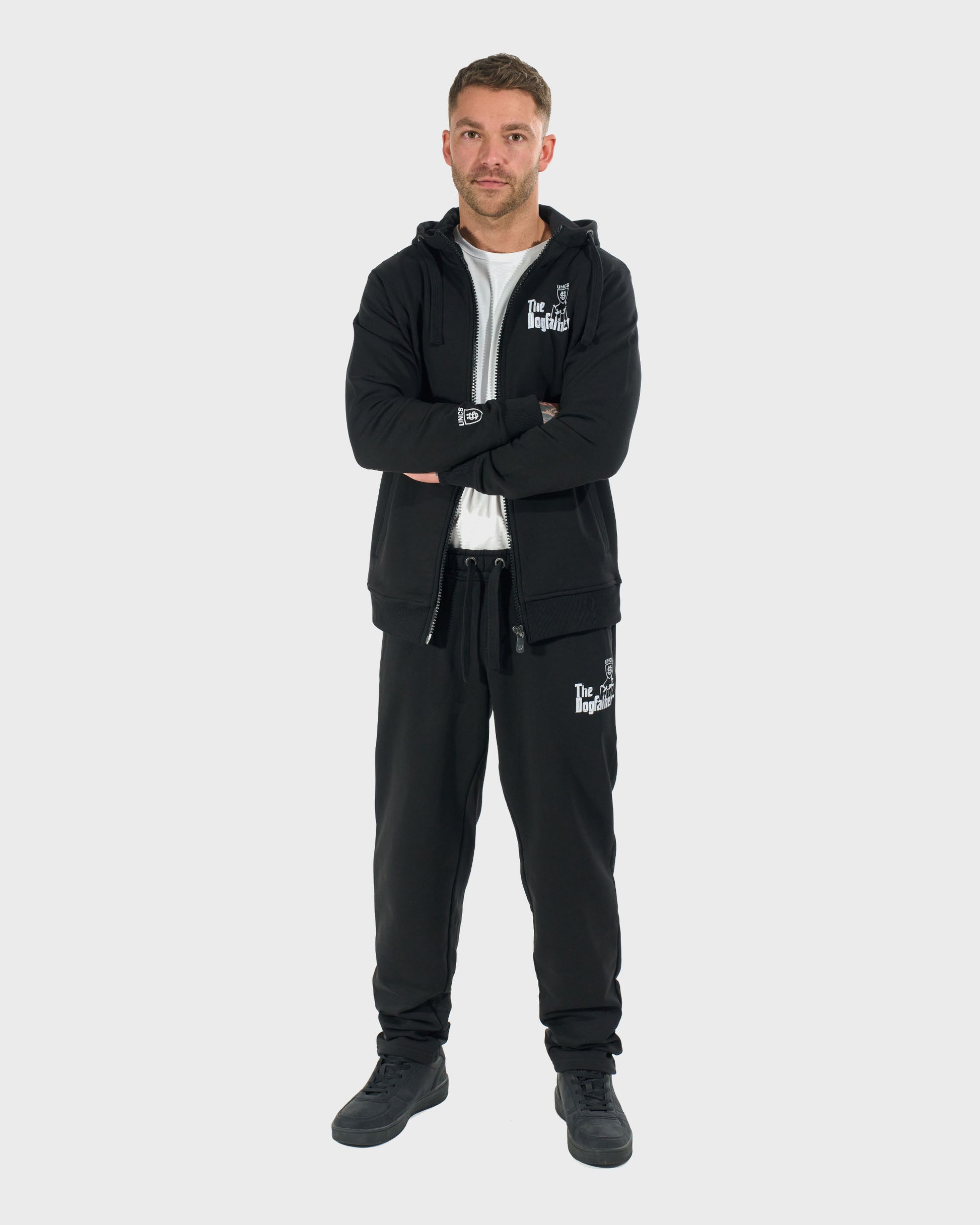 Pánské tepláky DOGFATHER BLACK