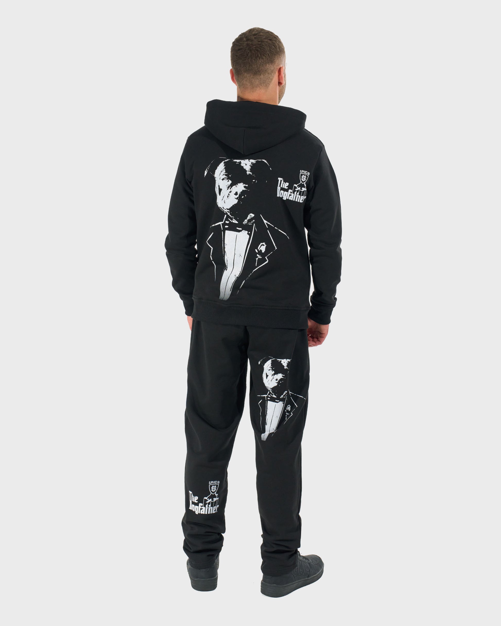 Pánské tepláky DOGFATHER BLACK