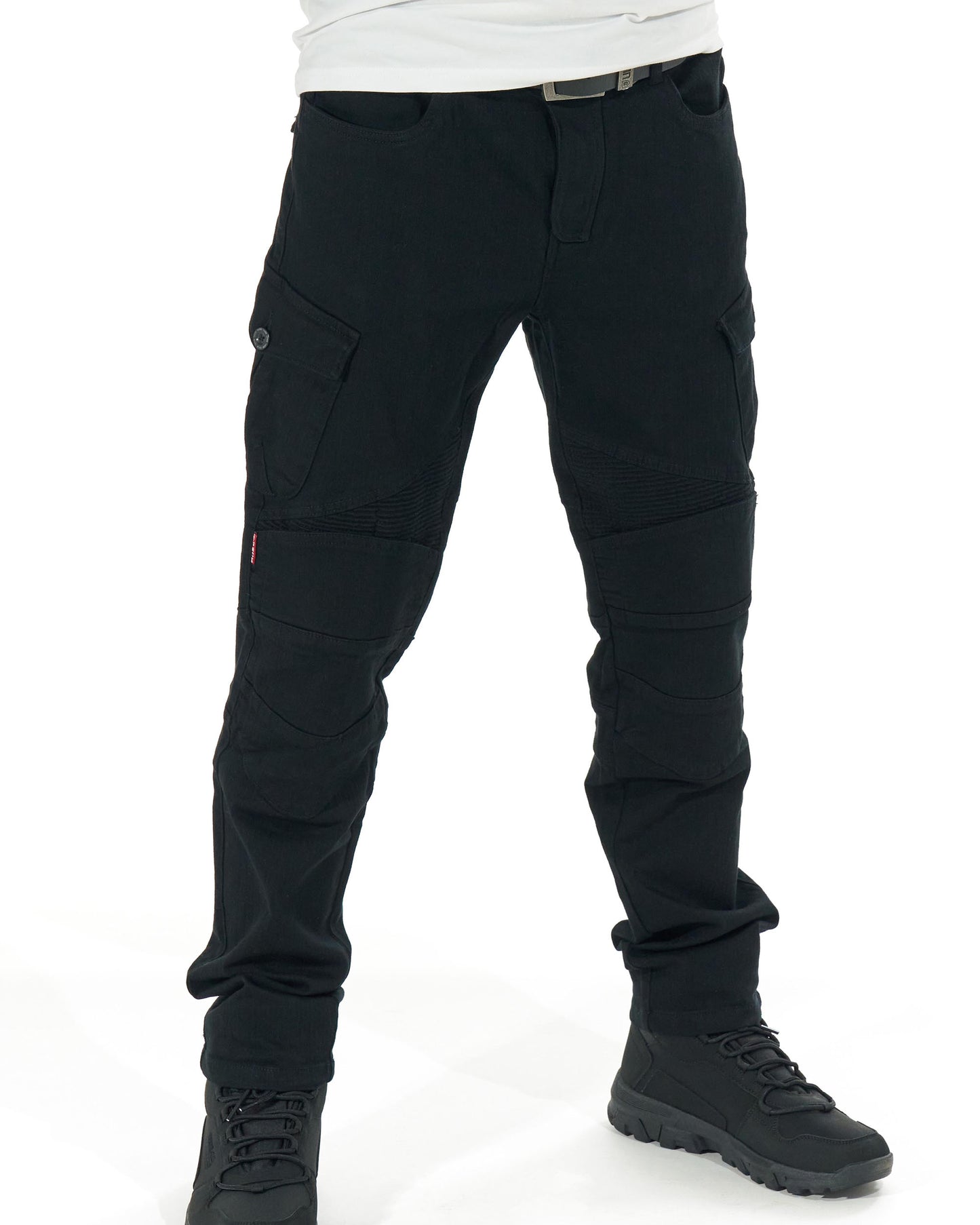 Pánské kalhoty MOTORCYCLE BLACK