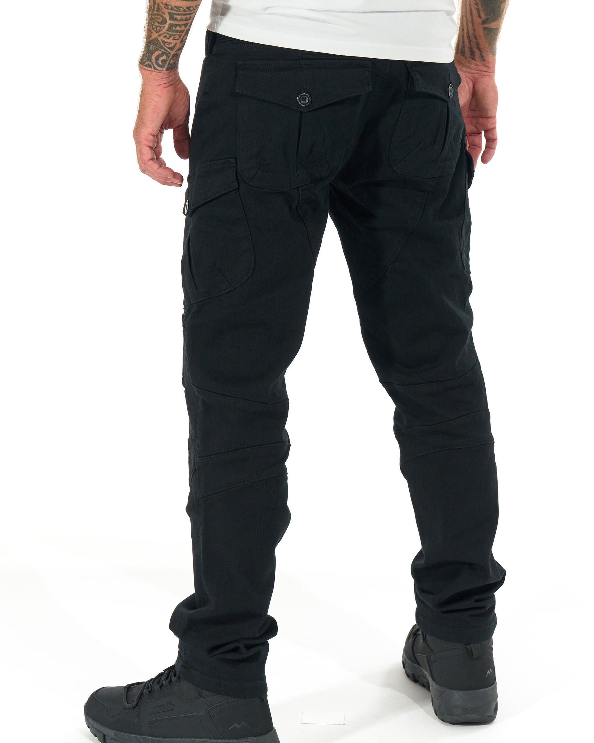 Pánské kalhoty MOTORCYCLE BLACK