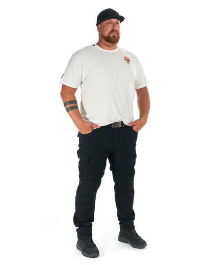 Pánské kalhoty MOTORCYCLE BLACK