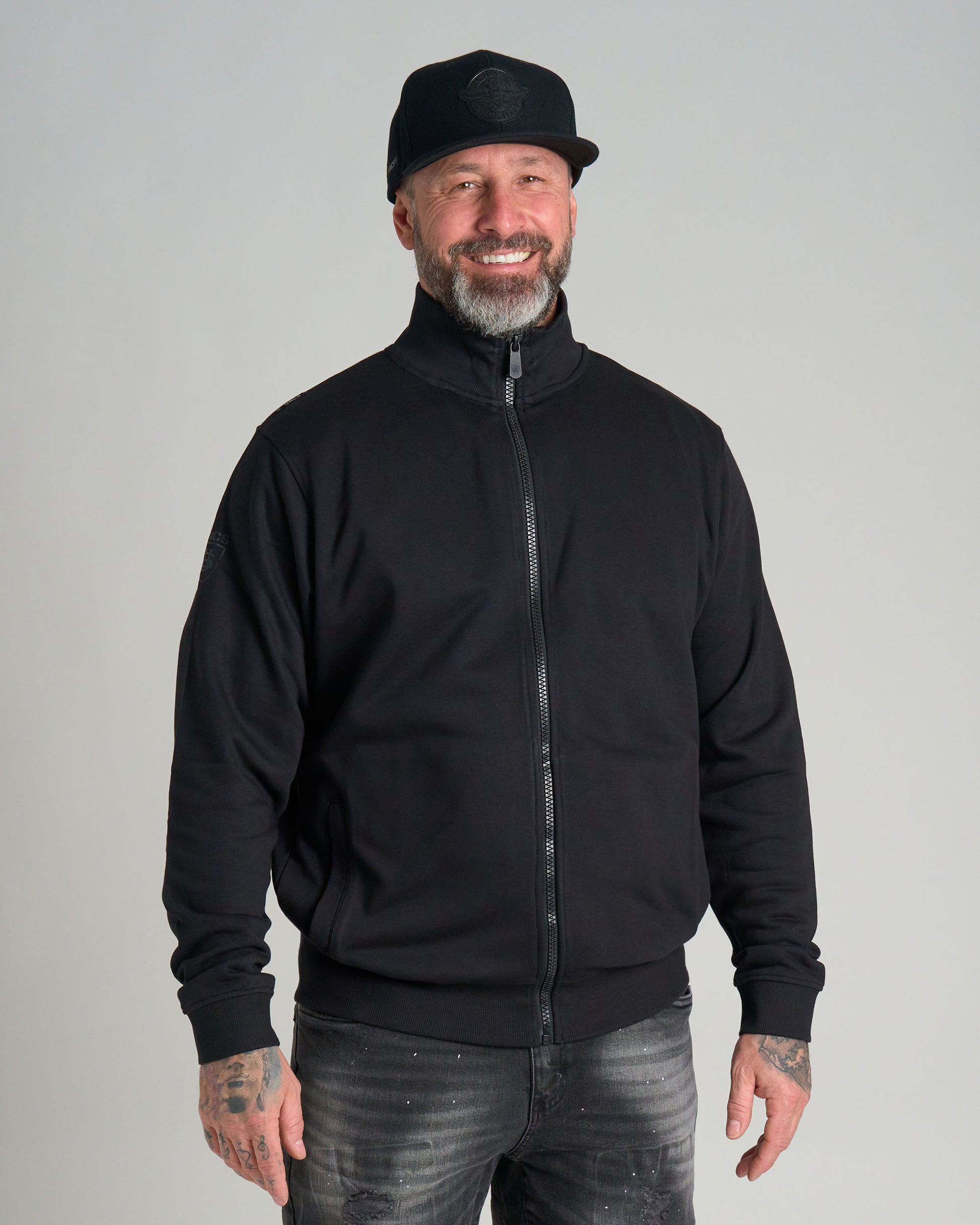 Pánská mikina BASIC III BLACK