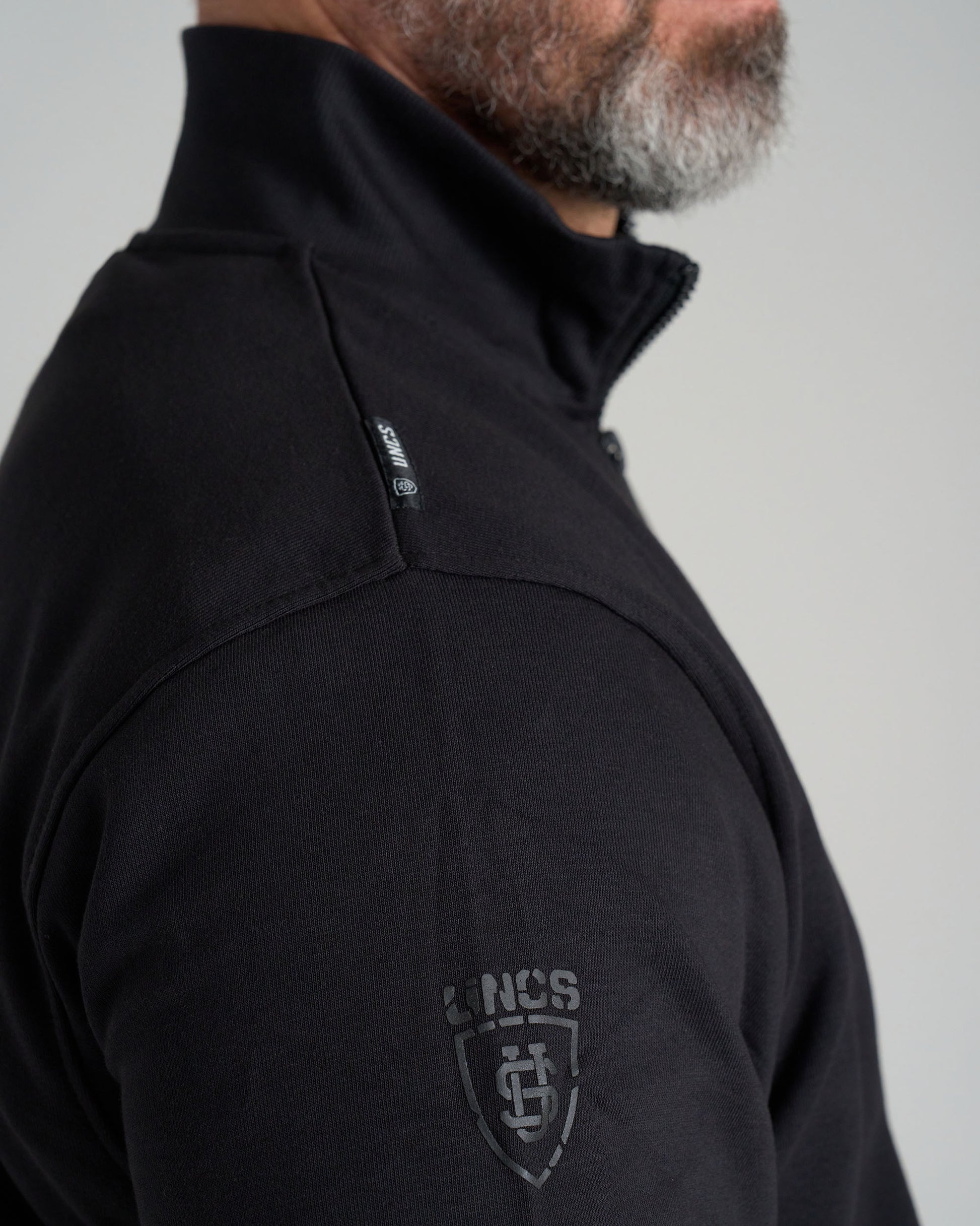 Pánská mikina BASIC III BLACK