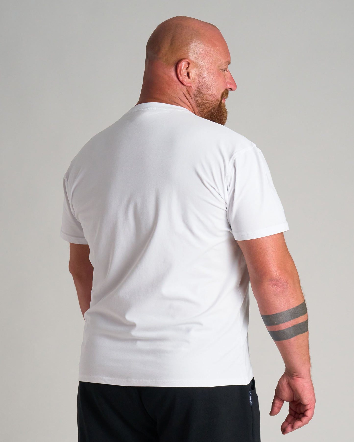 Pánské triko BASIC E CLEAN WHITE