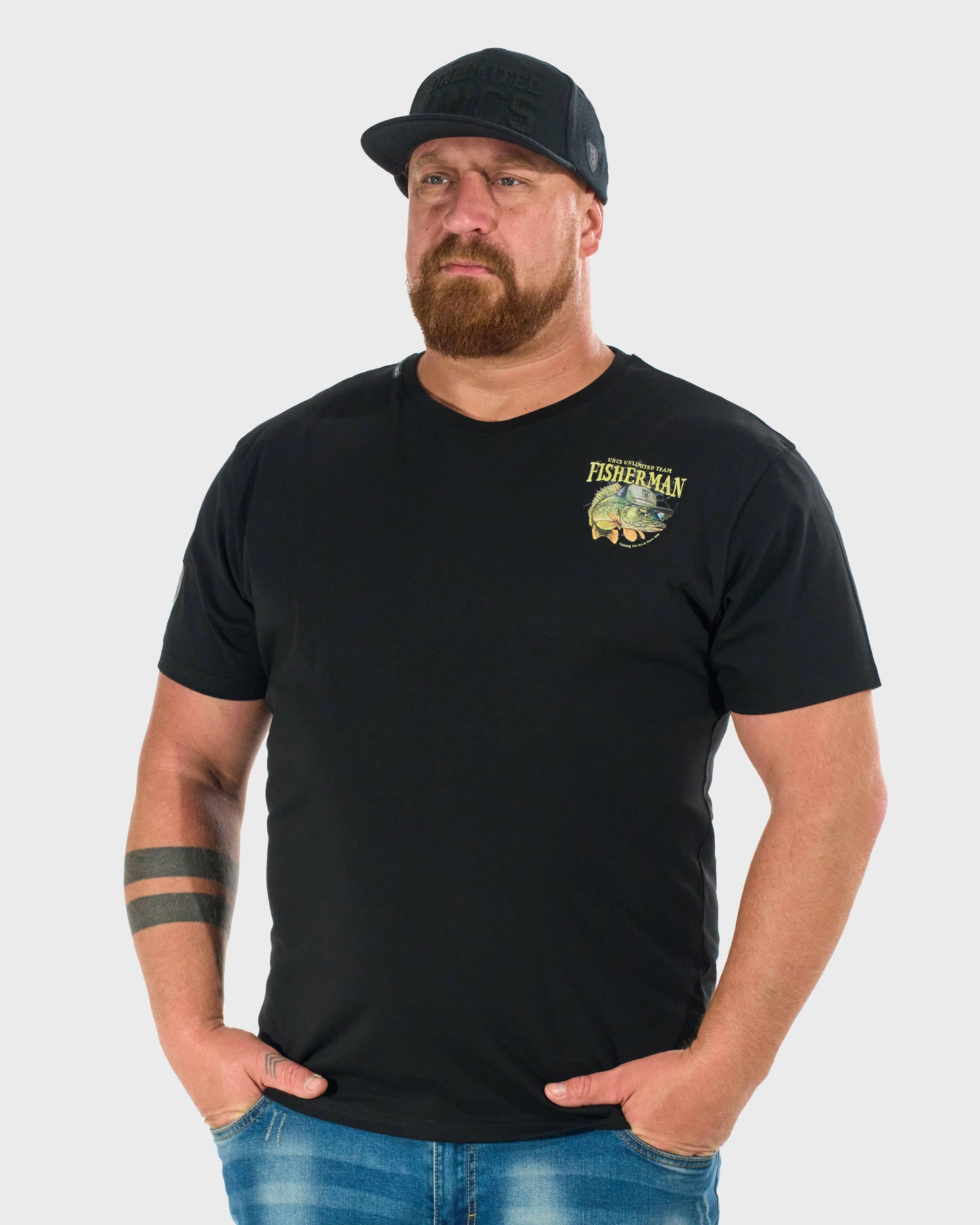 Pánské triko CARP BLACK