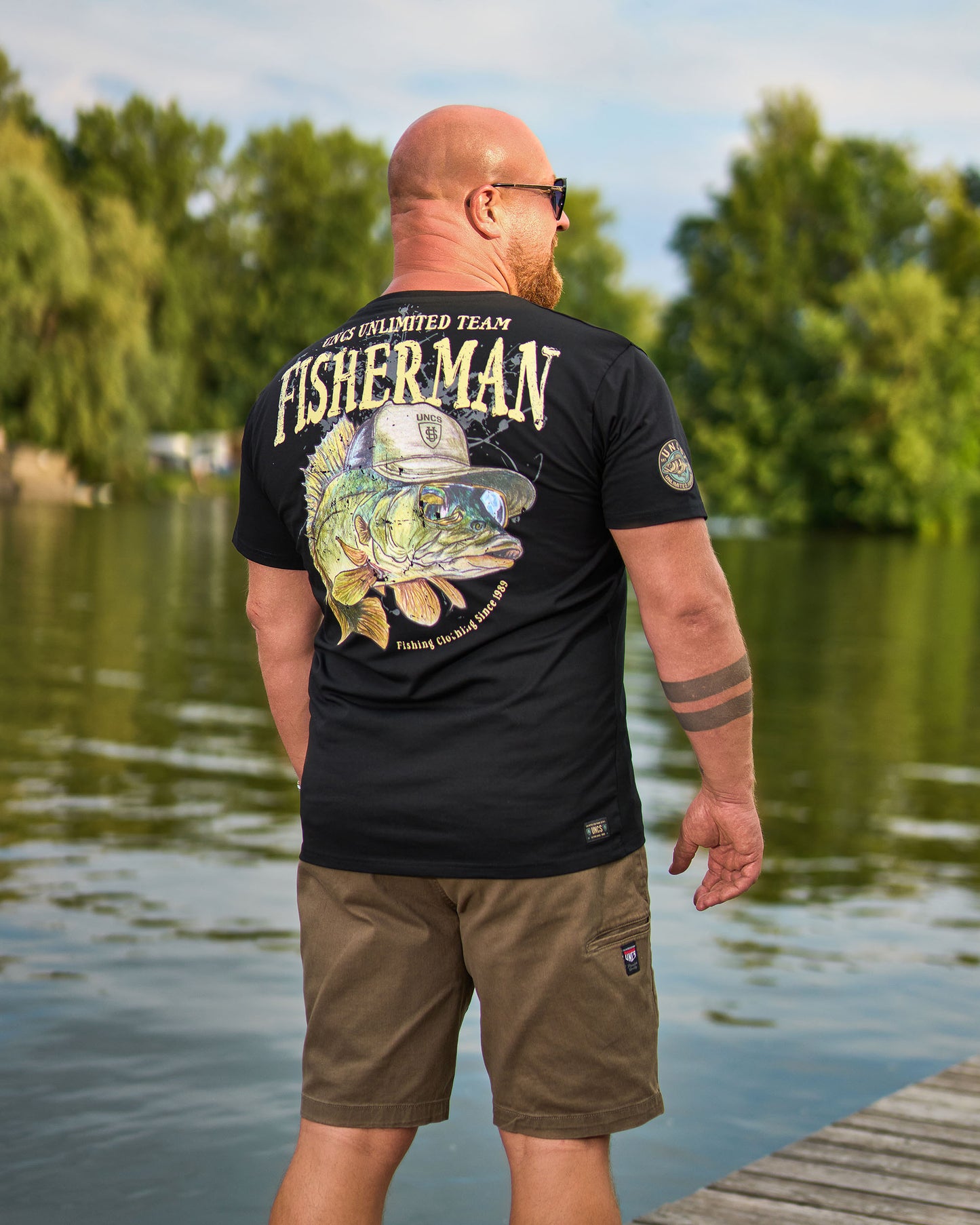 Pánské triko CARP BLACK