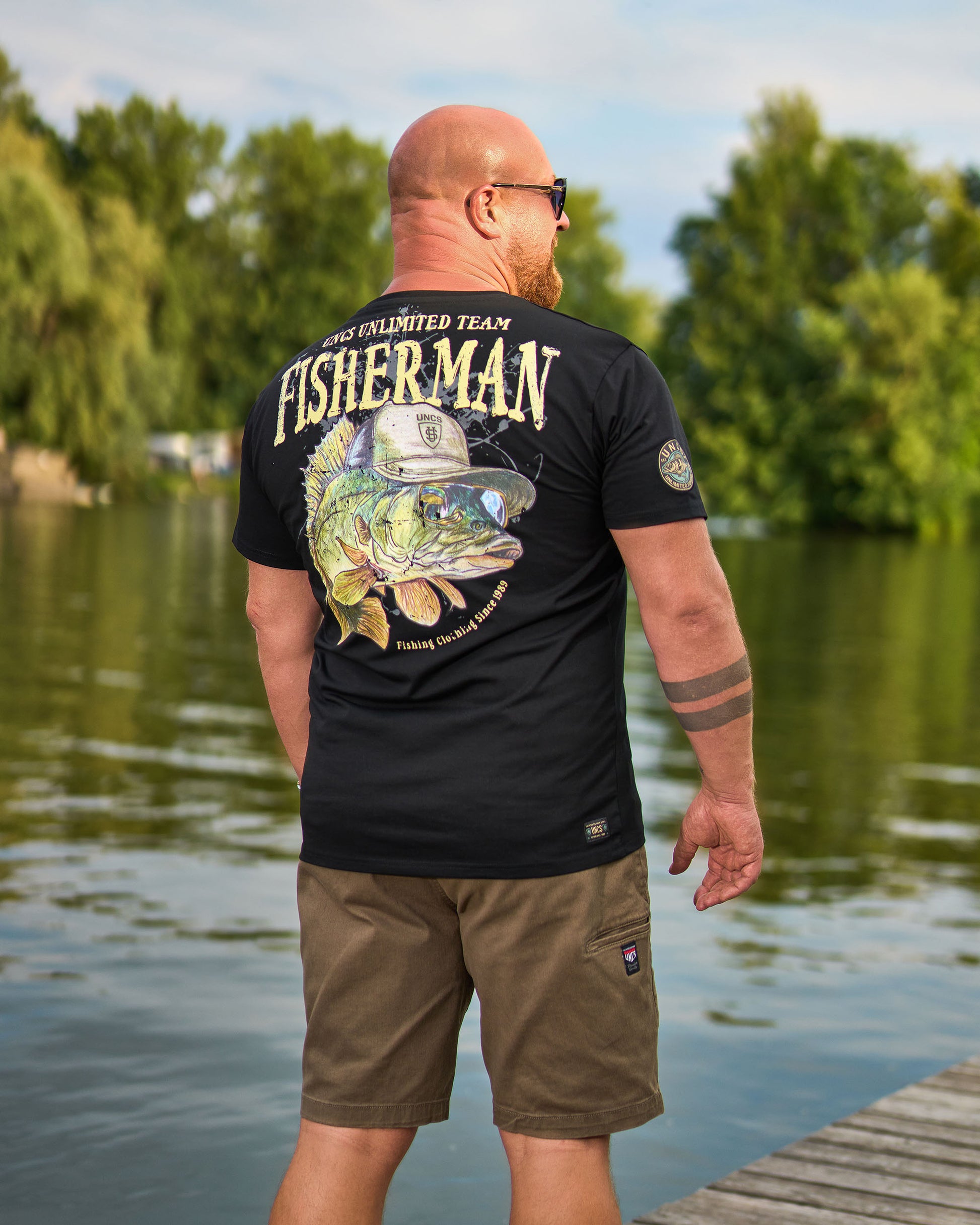 Pánské triko CARP BLACK