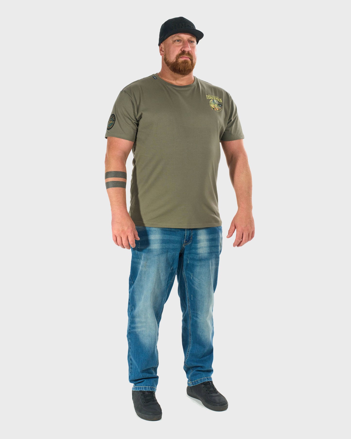 Pánské triko CARP KHAKI