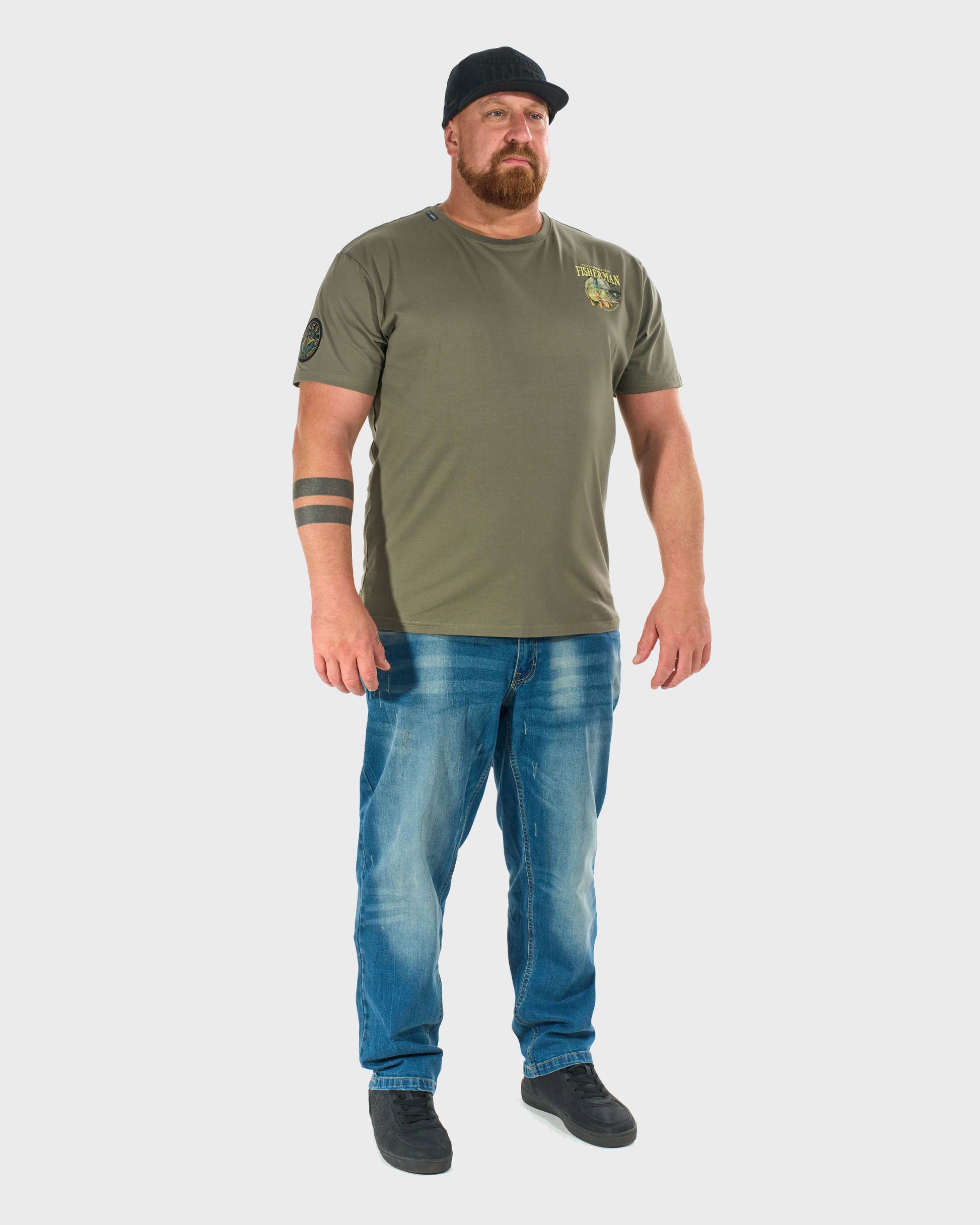 Pánské triko CARP KHAKI