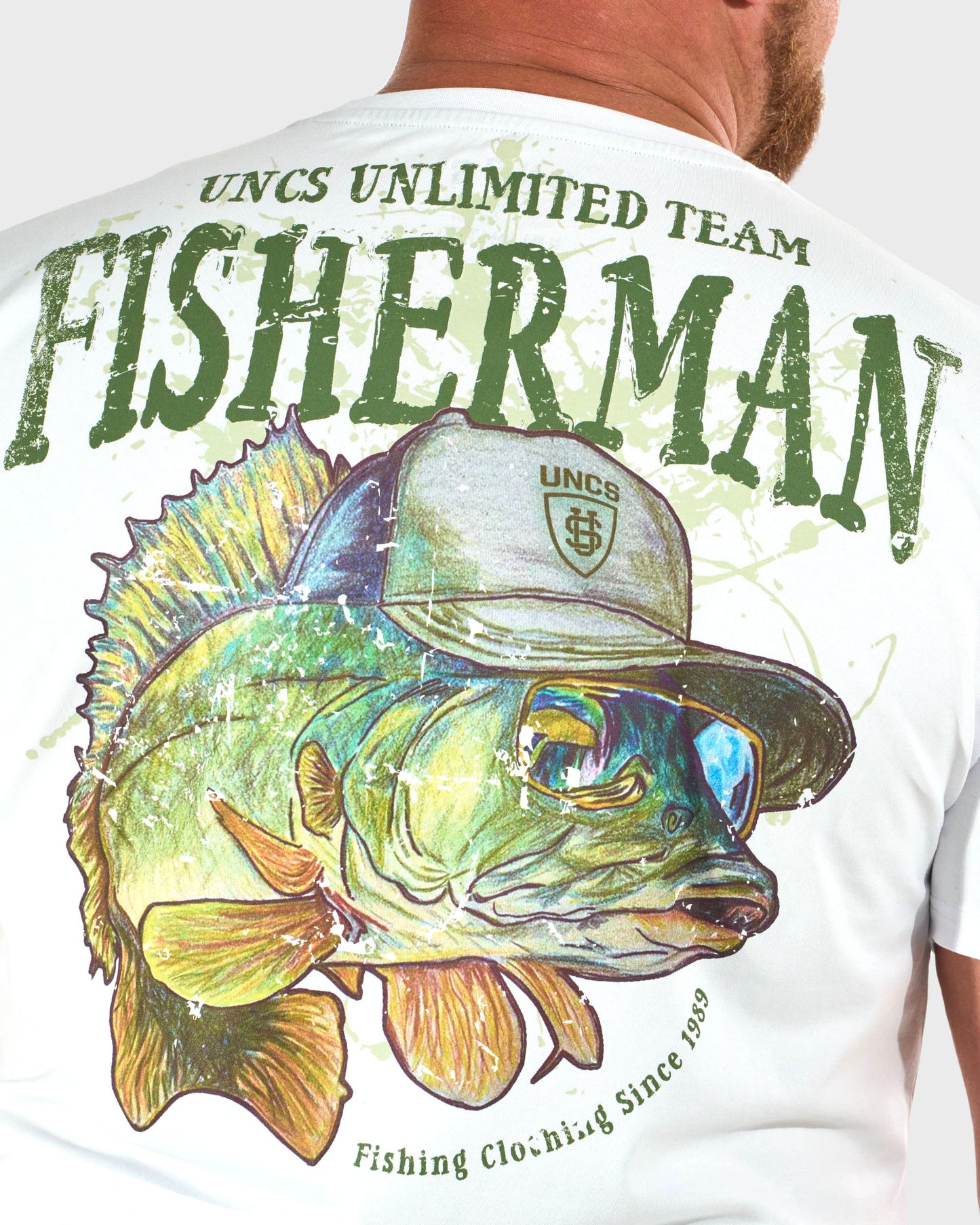 Pánské triko CARP WHITE