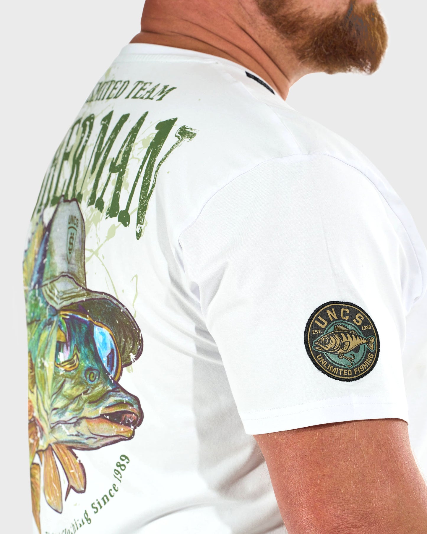 Pánské triko CARP WHITE