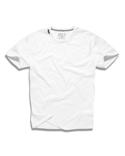 Pánské triko BASIC V WHITE