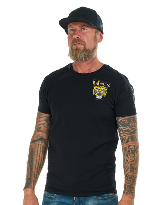 Pánské triko TIGER BLACK
